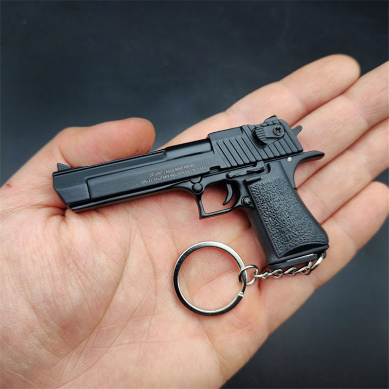 Pistol Keychain Collection - Multiple Gun Models Available for Selection